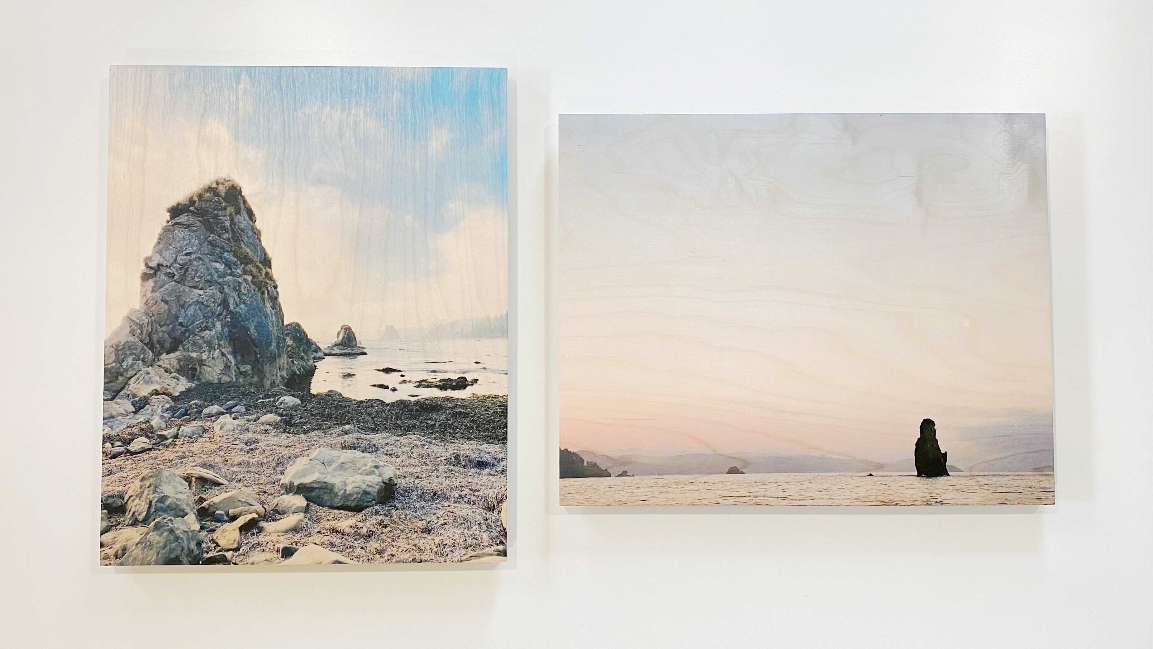 Image from iOS (1) Wood print photo of the coast